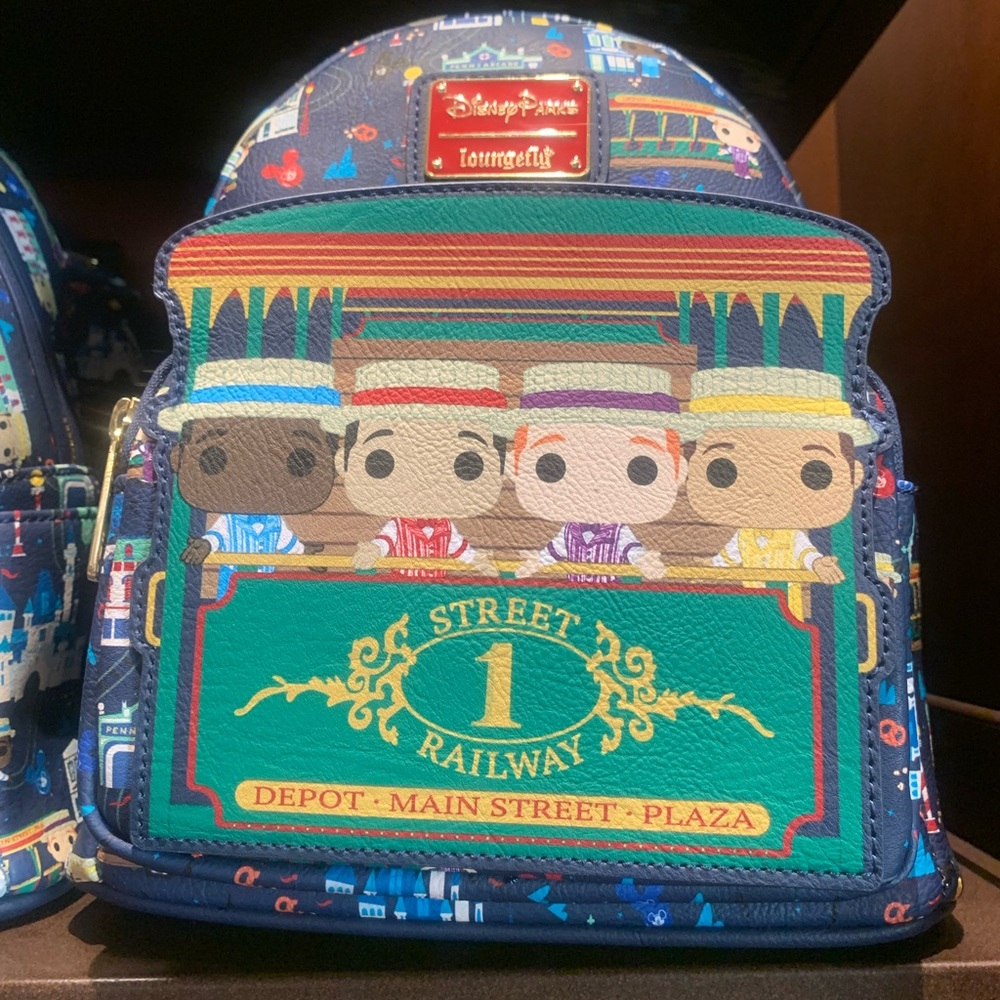 Walt Disney World Barbershop quartet loungefly RARE